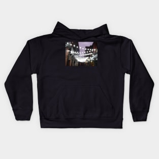 Scottish Photography Series (Vectorized) - Glasgow City Lights Kids Hoodie